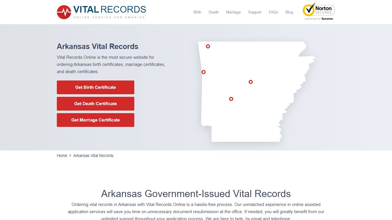 Arkansas Vital Records - Vital Records Online